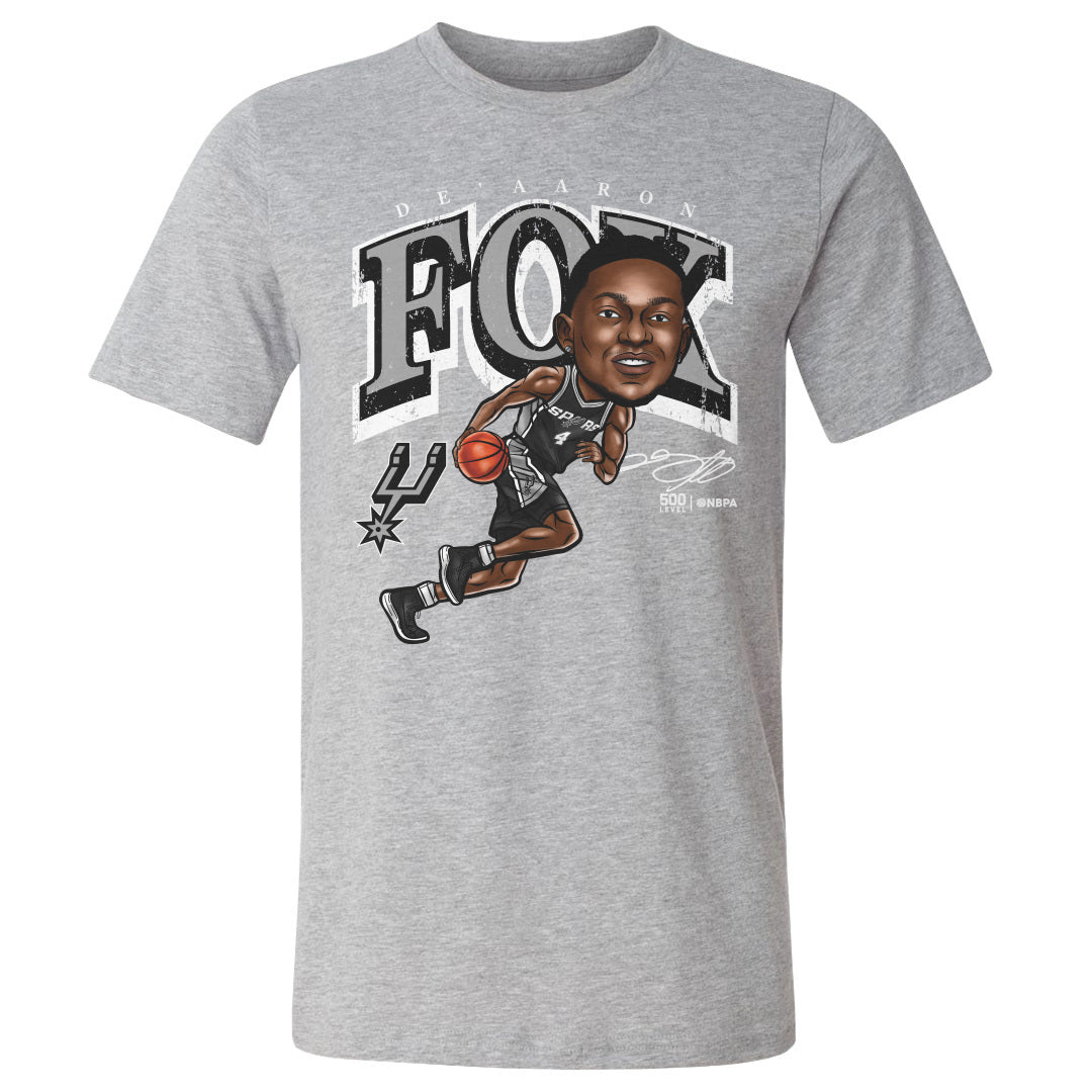De'Aaron Fox Men's Cotton T-Shirt | 500 LEVEL