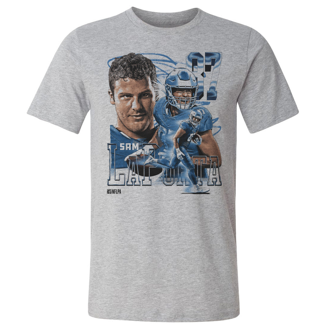 Sam LaPorta Men's Cotton T-Shirt | 500 LEVEL