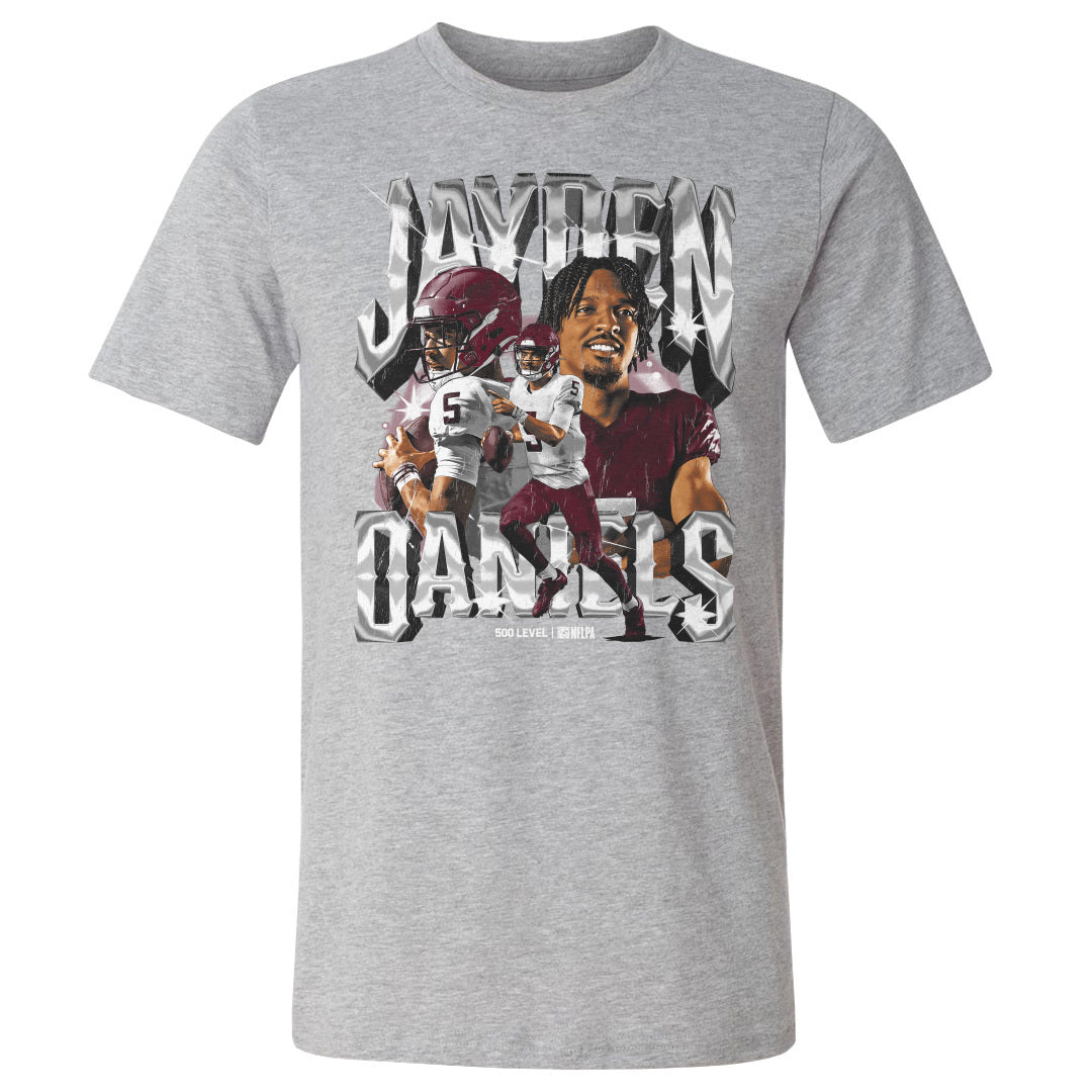 Jayden Daniels Men's Cotton T-Shirt | 500 LEVEL