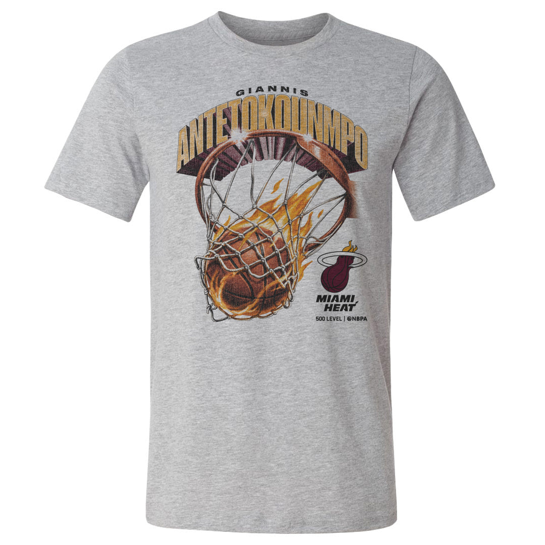 Giannis Antetokounmpo Men's Cotton T-Shirt | 500 LEVEL