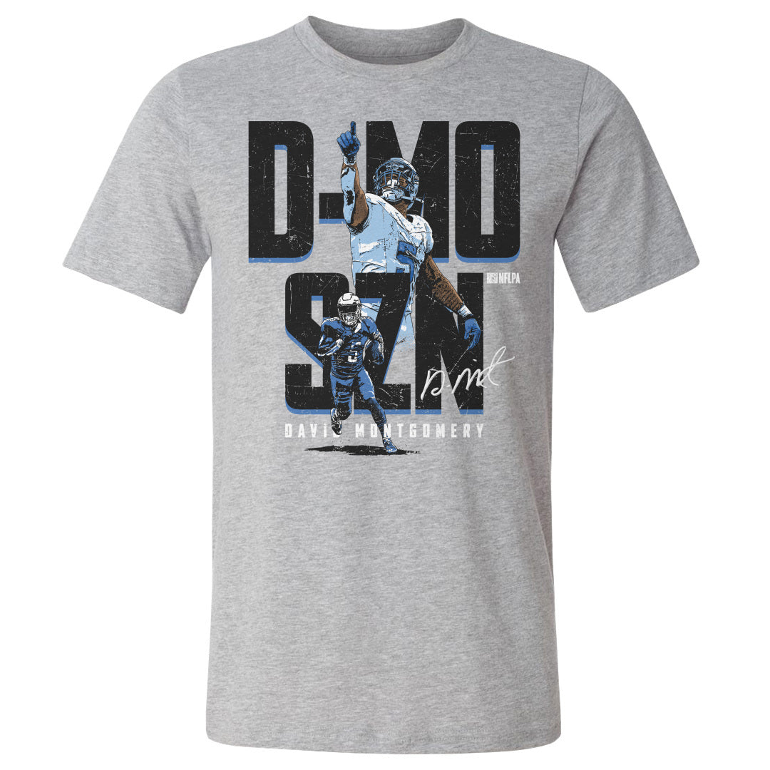 David Montgomery Men's Cotton T-Shirt | 500 LEVEL