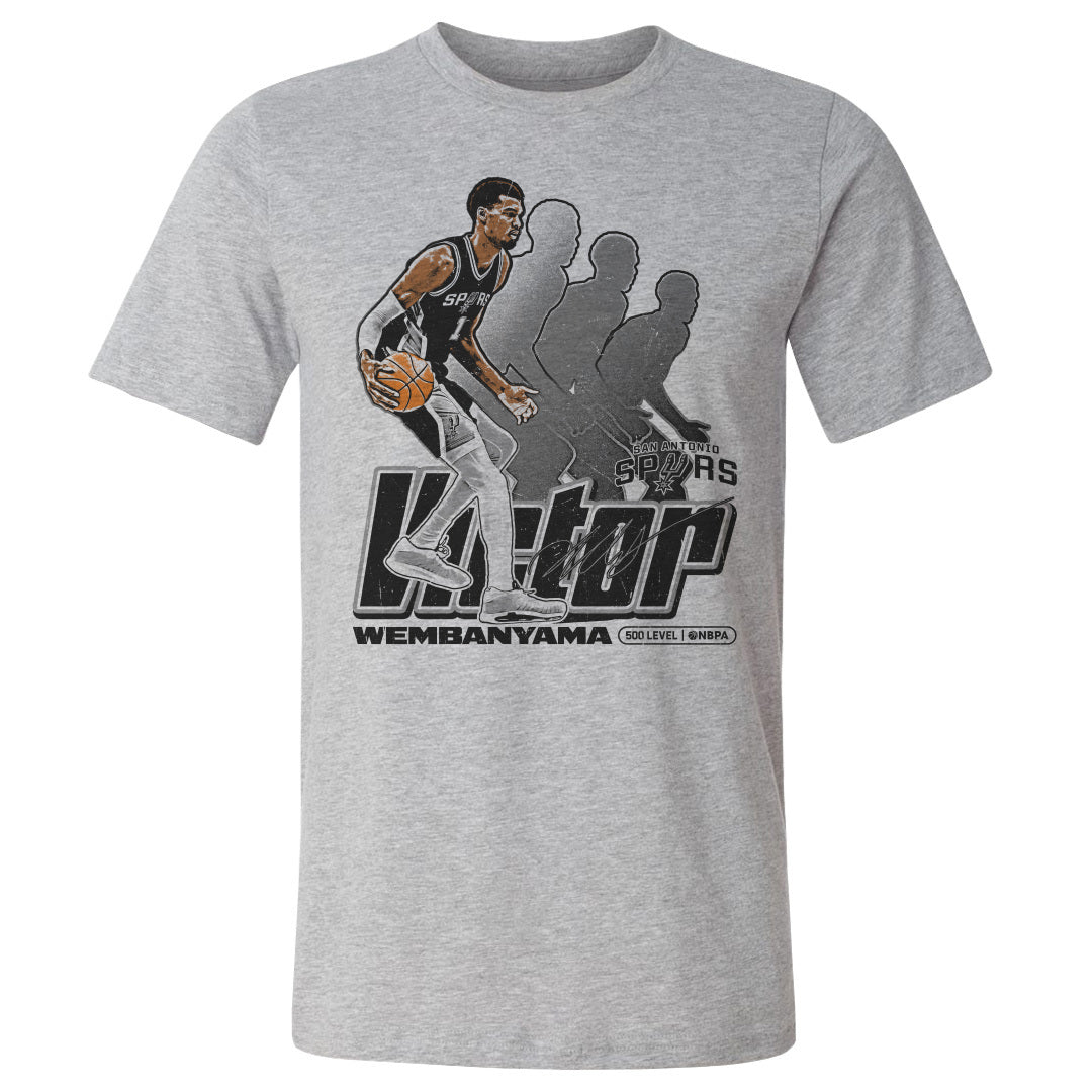 Victor Wembanyama Men's Cotton T-Shirt | 500 LEVEL