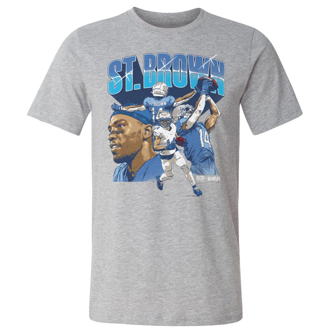 Amon-Ra St. Brown Men's Cotton T-Shirt | 500 LEVEL