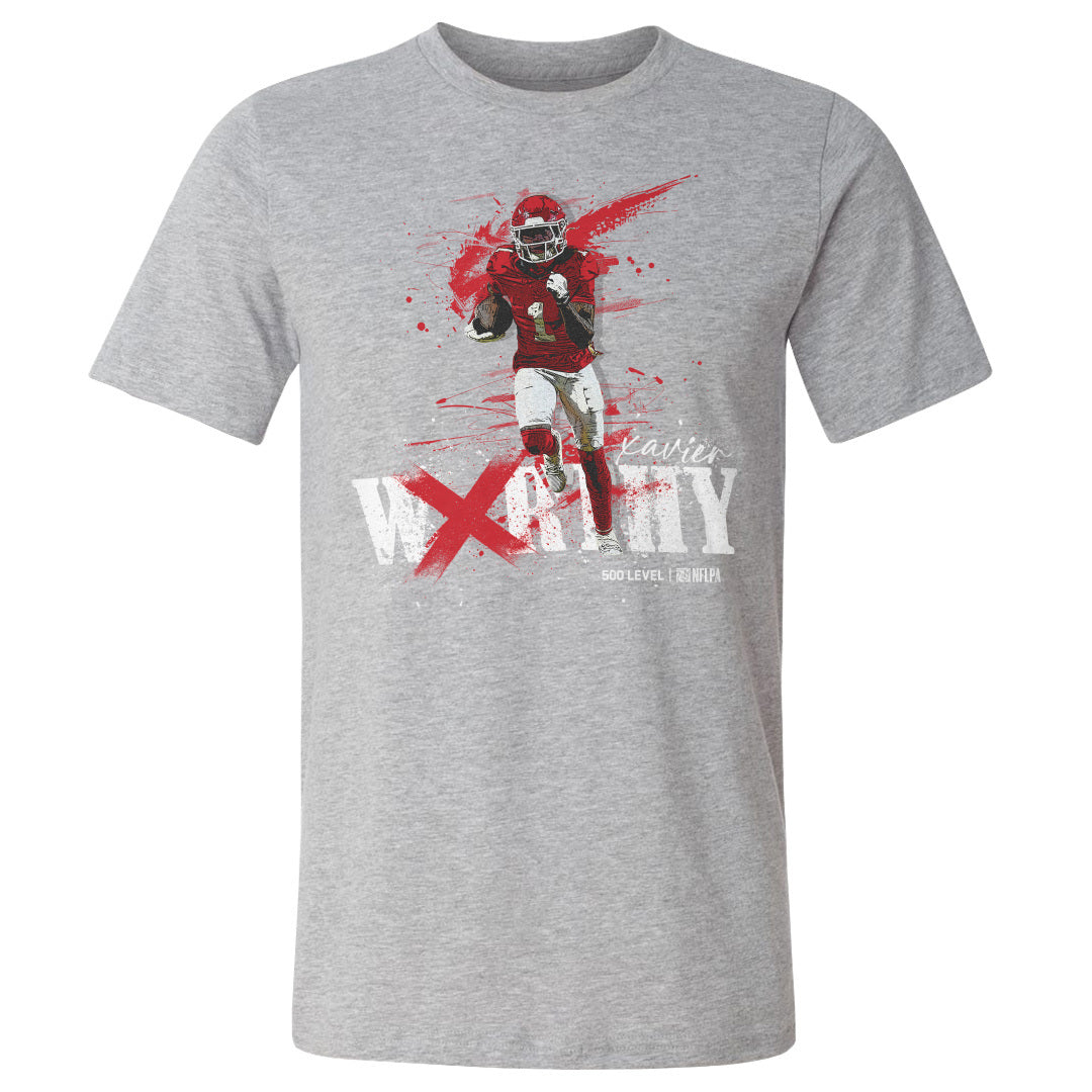 Xavier Worthy Men's Cotton T-Shirt | 500 LEVEL