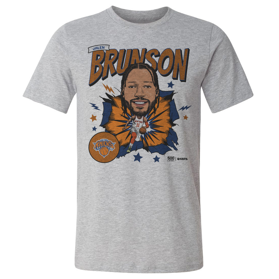 Jalen Brunson Men's Cotton T-Shirt | 500 LEVEL