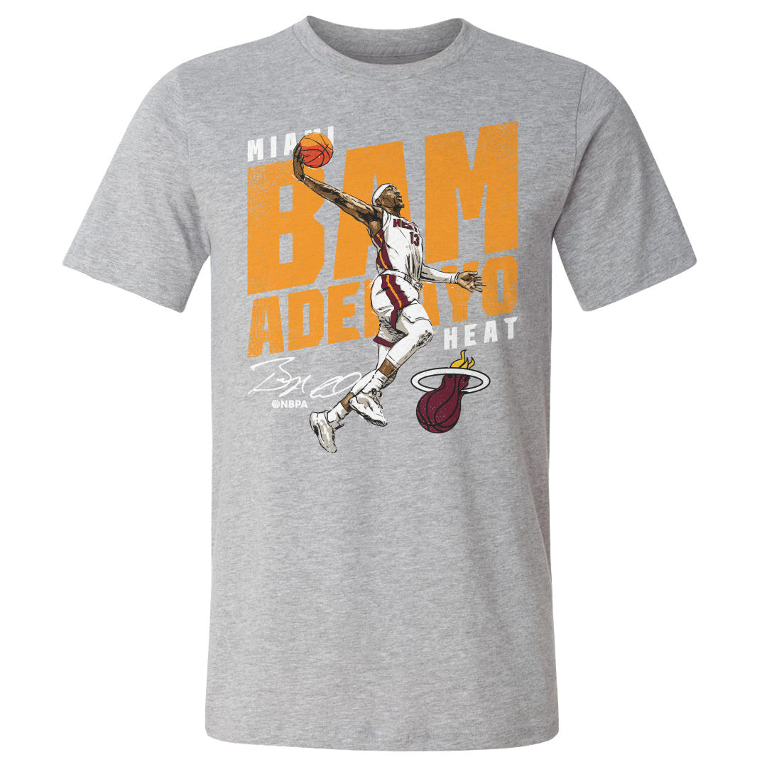 Bam Adebayo Men's Cotton T-Shirt | 500 LEVEL