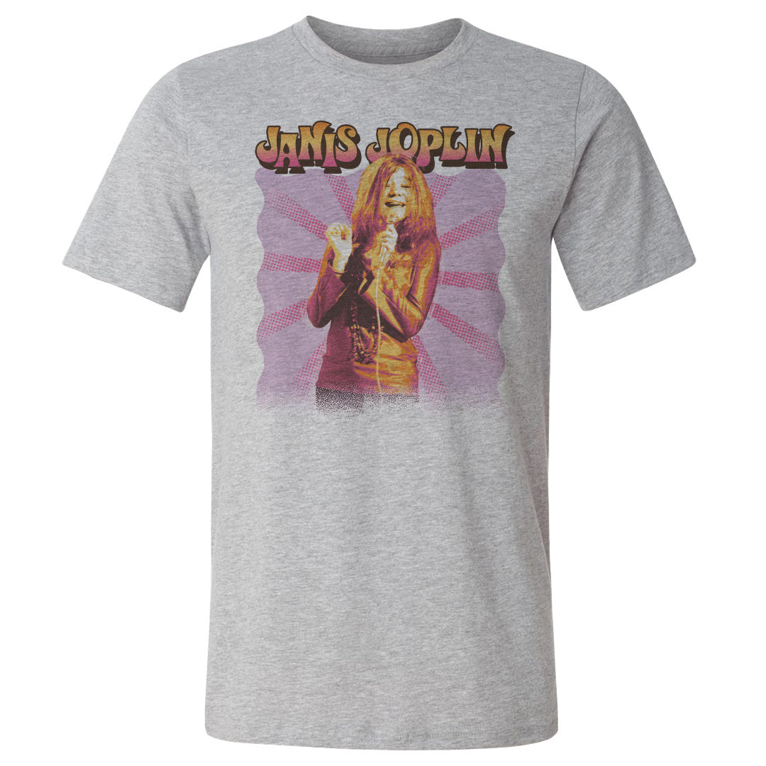 Janis Joplin Men's Cotton T-Shirt | 500 LEVEL