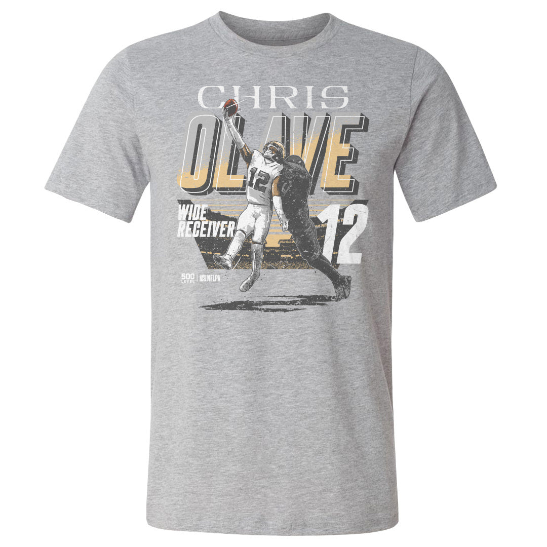 Chris Olave Men's Cotton T-Shirt | 500 LEVEL
