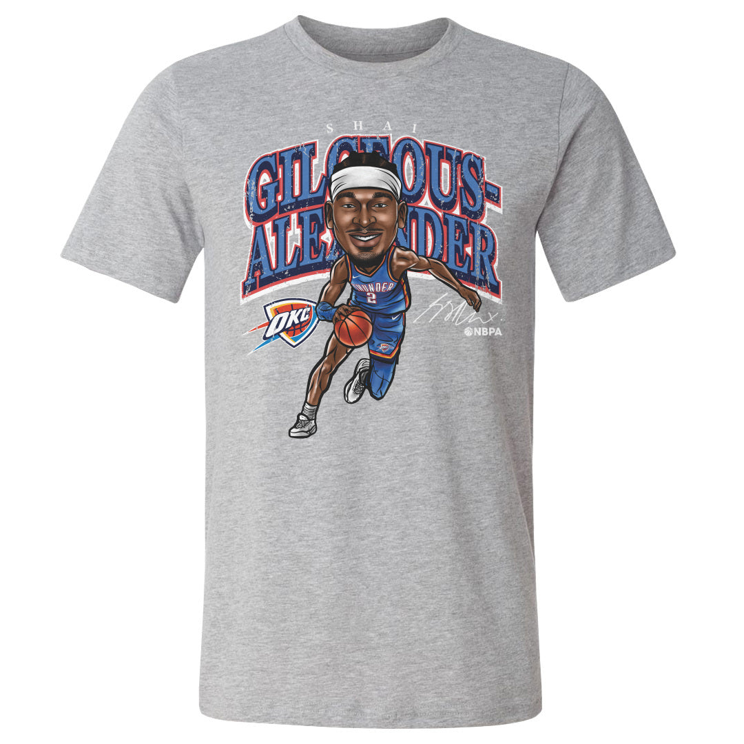 Shai Gilgeous-Alexander Men's Cotton T-Shirt | 500 LEVEL