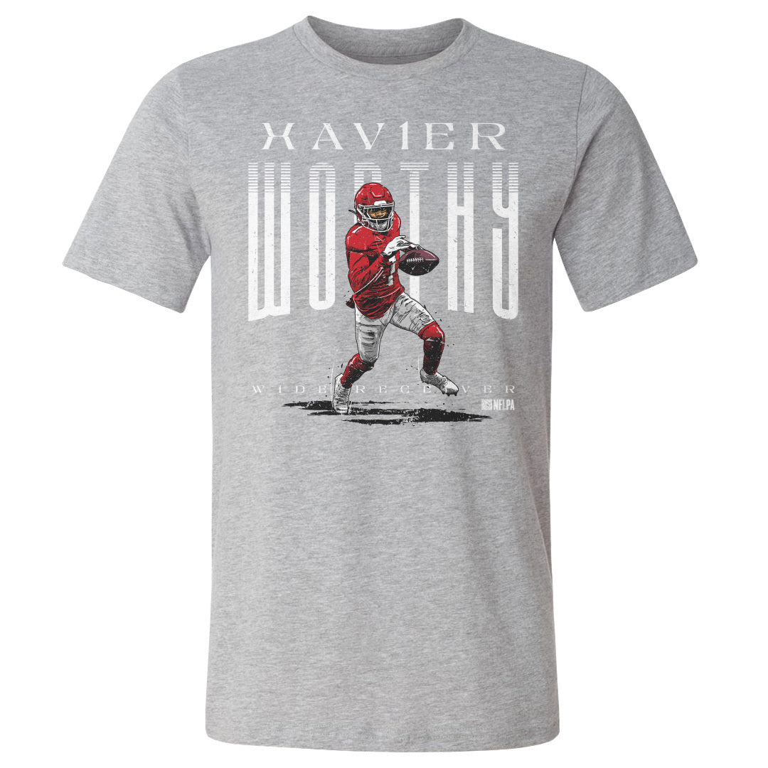 Xavier Worthy Men's Cotton T-Shirt | 500 LEVEL