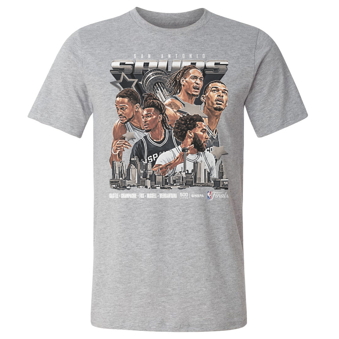 San Antonio Spurs Men's Cotton T-Shirt | 500 LEVEL