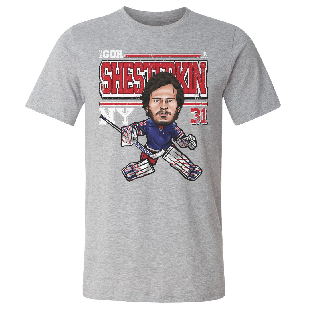 Igor Shesterkin Men's Cotton T-Shirt | 500 LEVEL