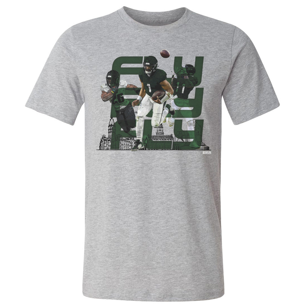 Jalen Hurts Men's Cotton T-Shirt | 500 LEVEL