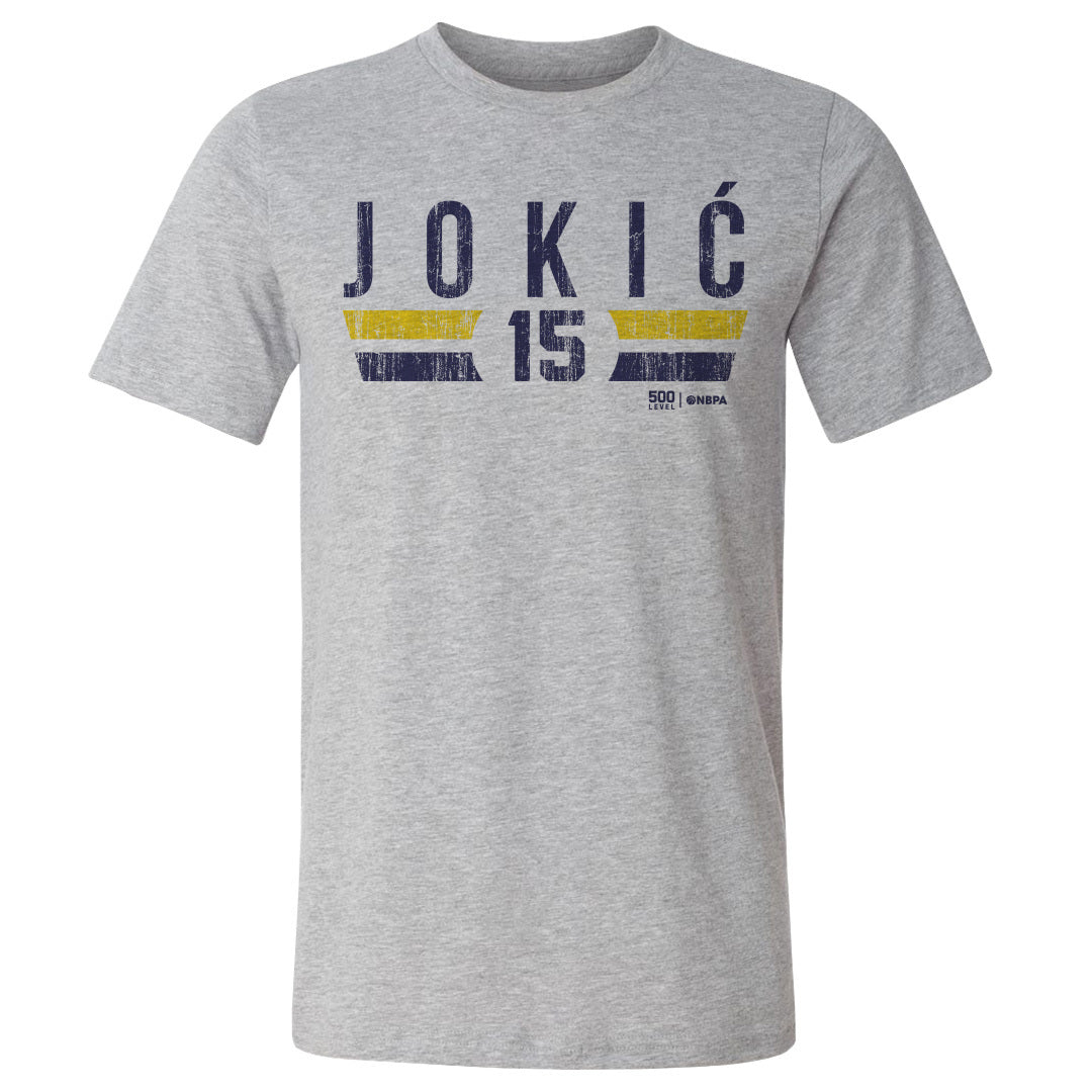 Nikola Jokic Men's Cotton T-Shirt | 500 LEVEL