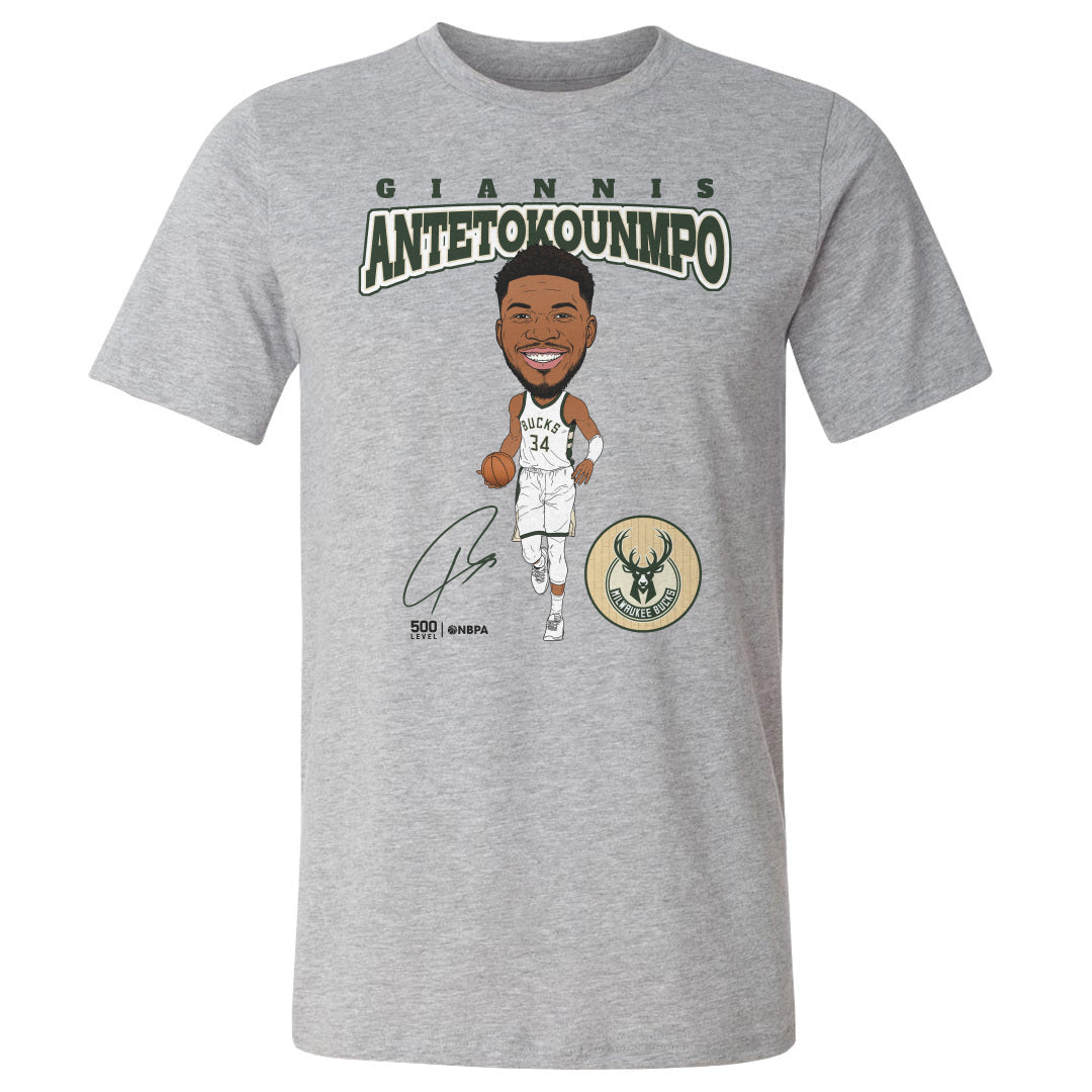 Giannis Antetokounmpo Men's Cotton T-Shirt | 500 LEVEL