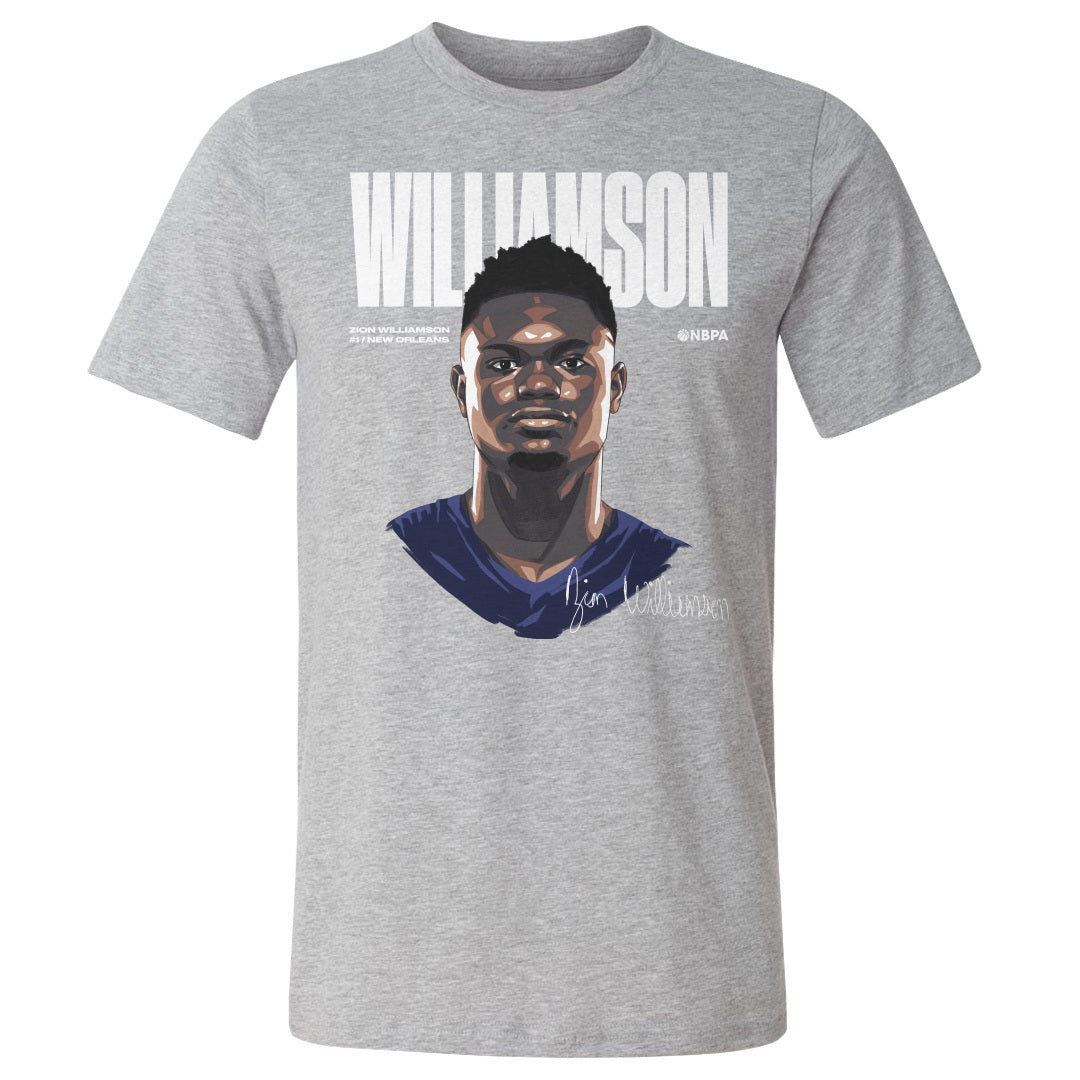Zion Williamson Men's Cotton T-Shirt | 500 LEVEL