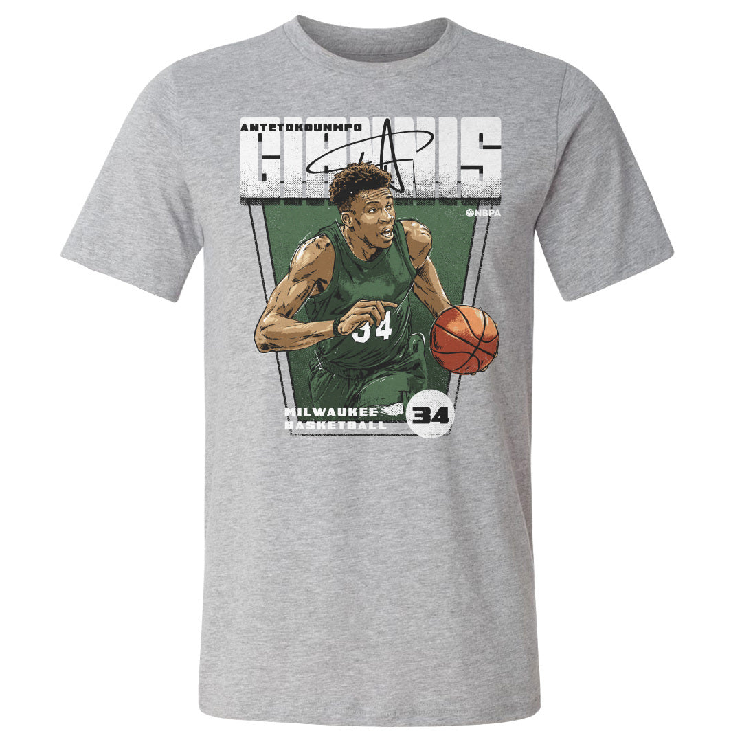 Giannis Antetokounmpo Men's Cotton T-Shirt | 500 LEVEL