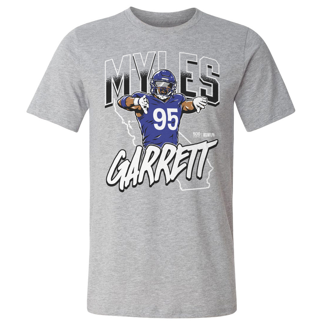 Myles Garrett Men's Cotton T-Shirt | 500 LEVEL