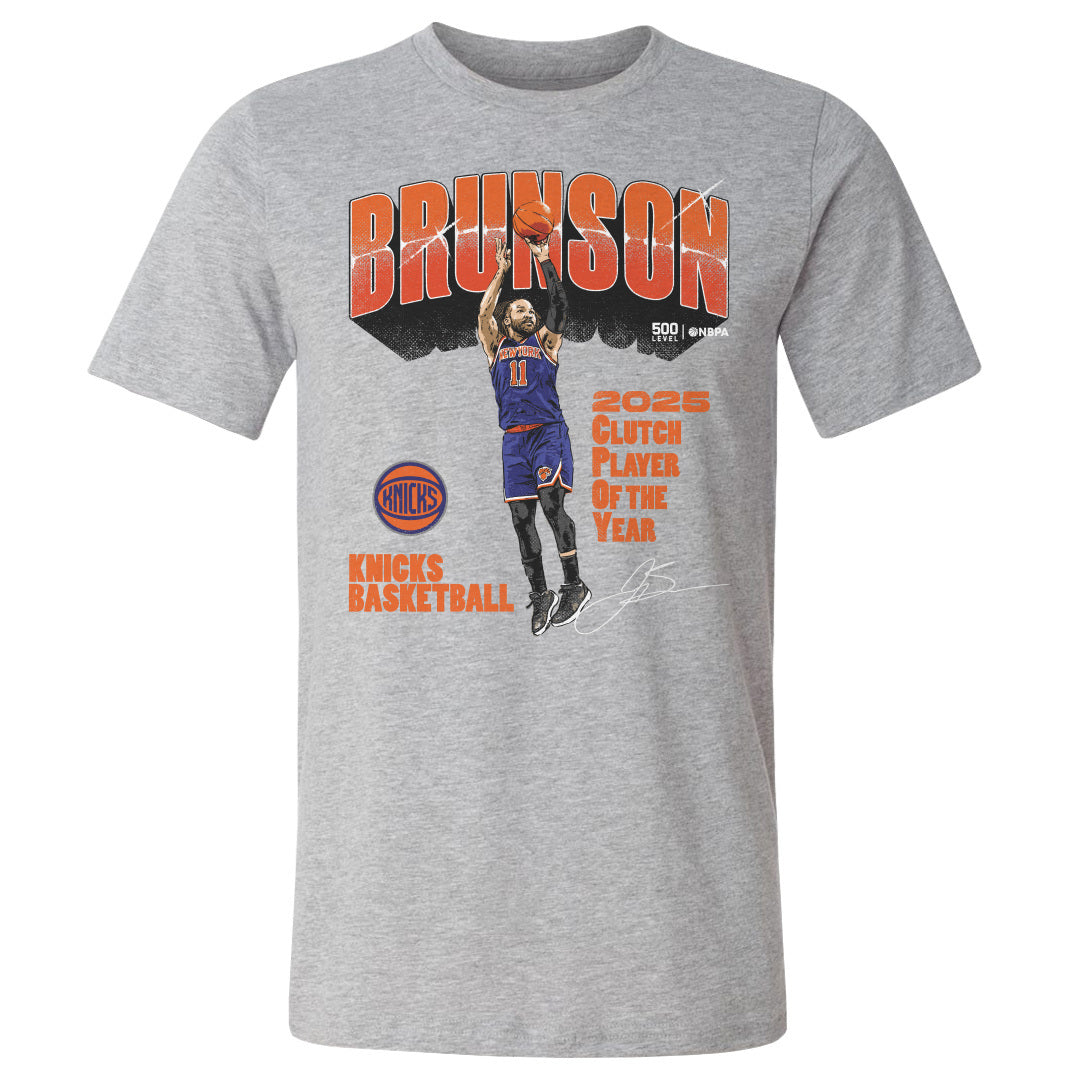 Jalen Brunson Men's Cotton T-Shirt | 500 LEVEL