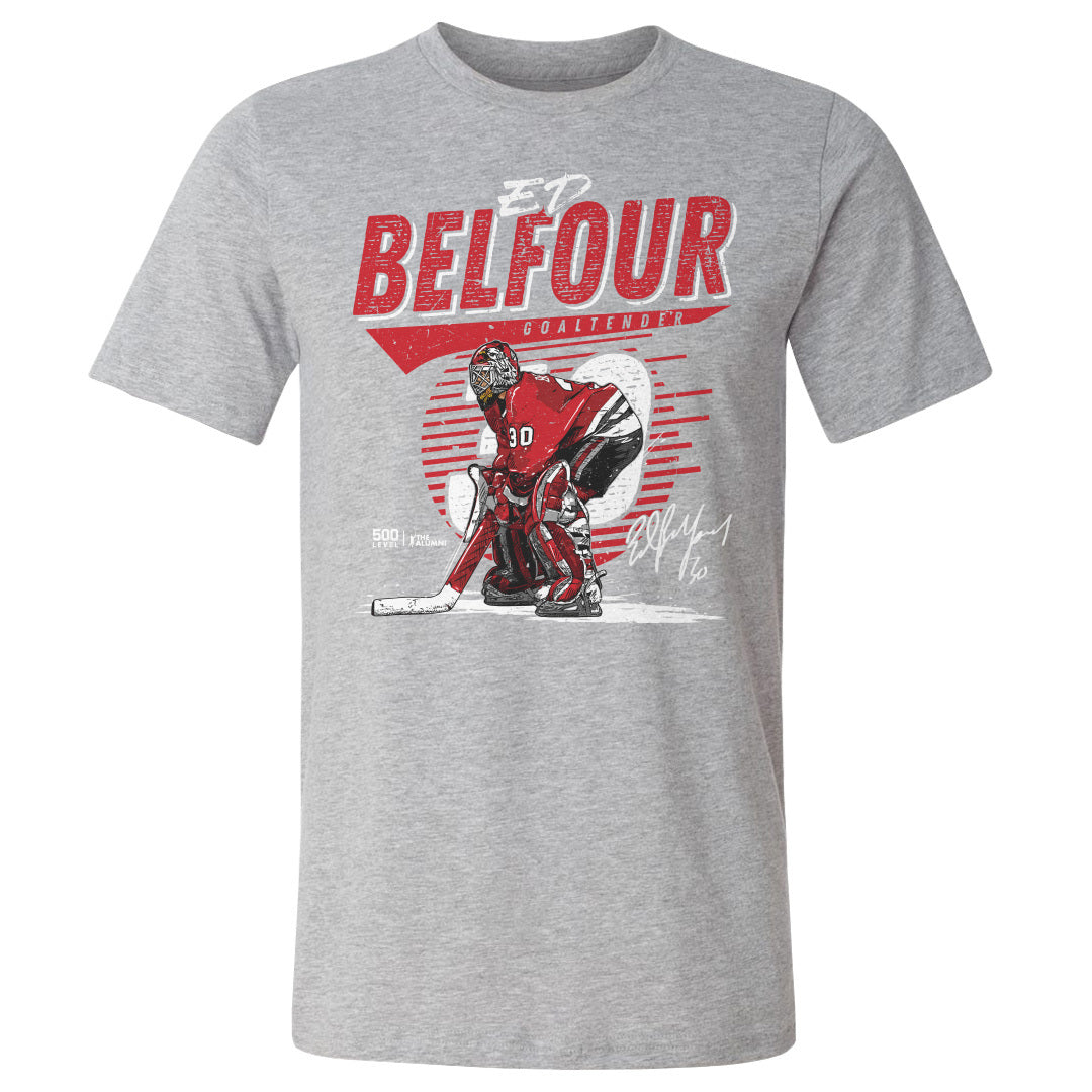 Ed Belfour Men's Cotton T-Shirt | 500 LEVEL