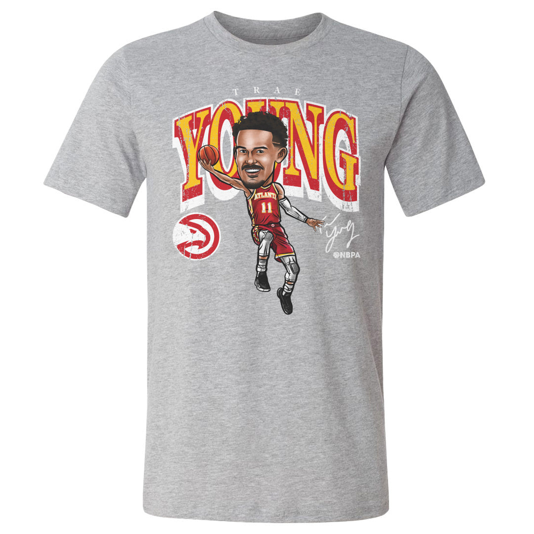 Trae Young Men's Cotton T-Shirt | 500 LEVEL
