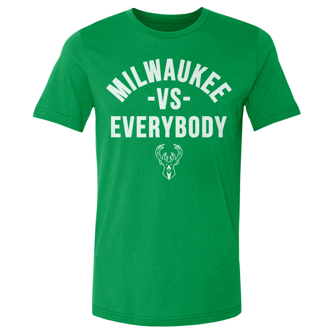 Milwaukee Bucks Men's Cotton T-Shirt | 500 LEVEL
