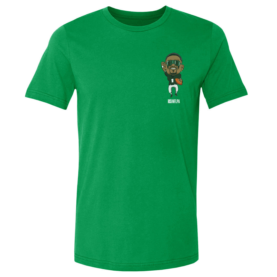 Jalen Hurts Men's Cotton T-Shirt | 500 LEVEL