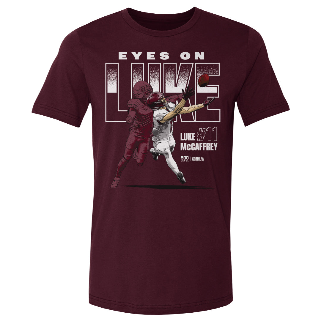 Luke McCaffrey Men's Cotton T-Shirt | 500 LEVEL