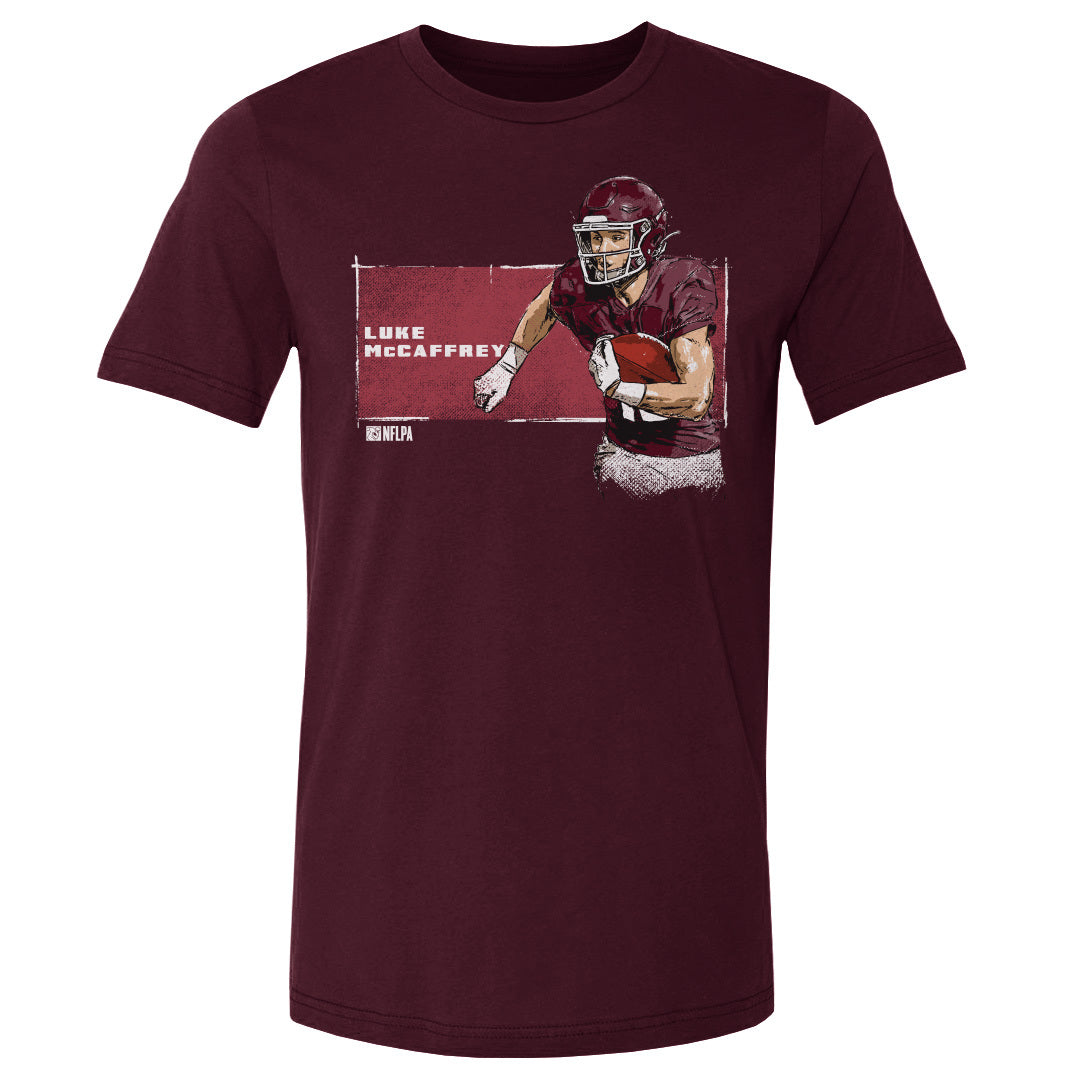 Luke McCaffrey Men's Cotton T-Shirt | 500 LEVEL