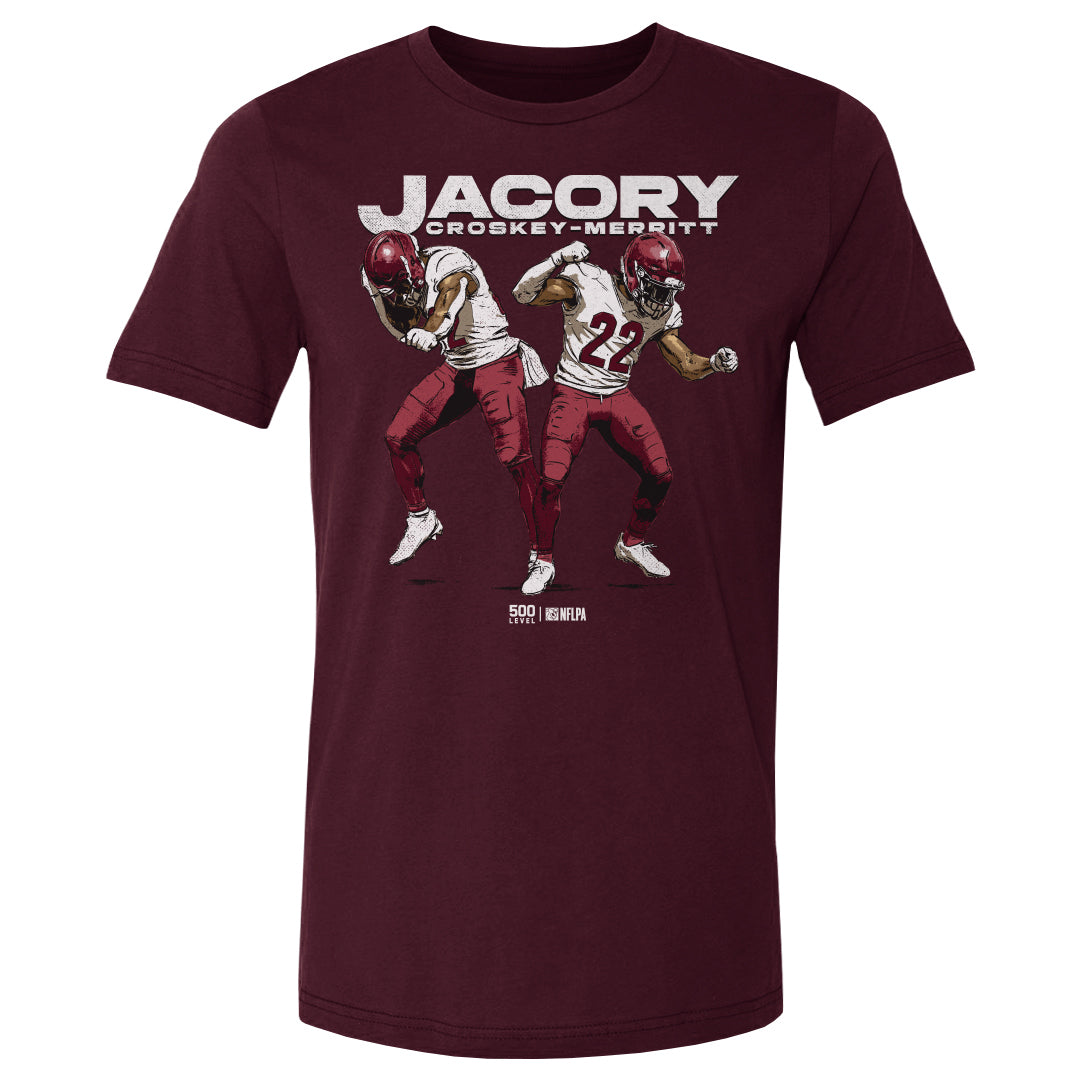 Jacory Croskey-Merritt Men's Cotton T-Shirt | 500 LEVEL
