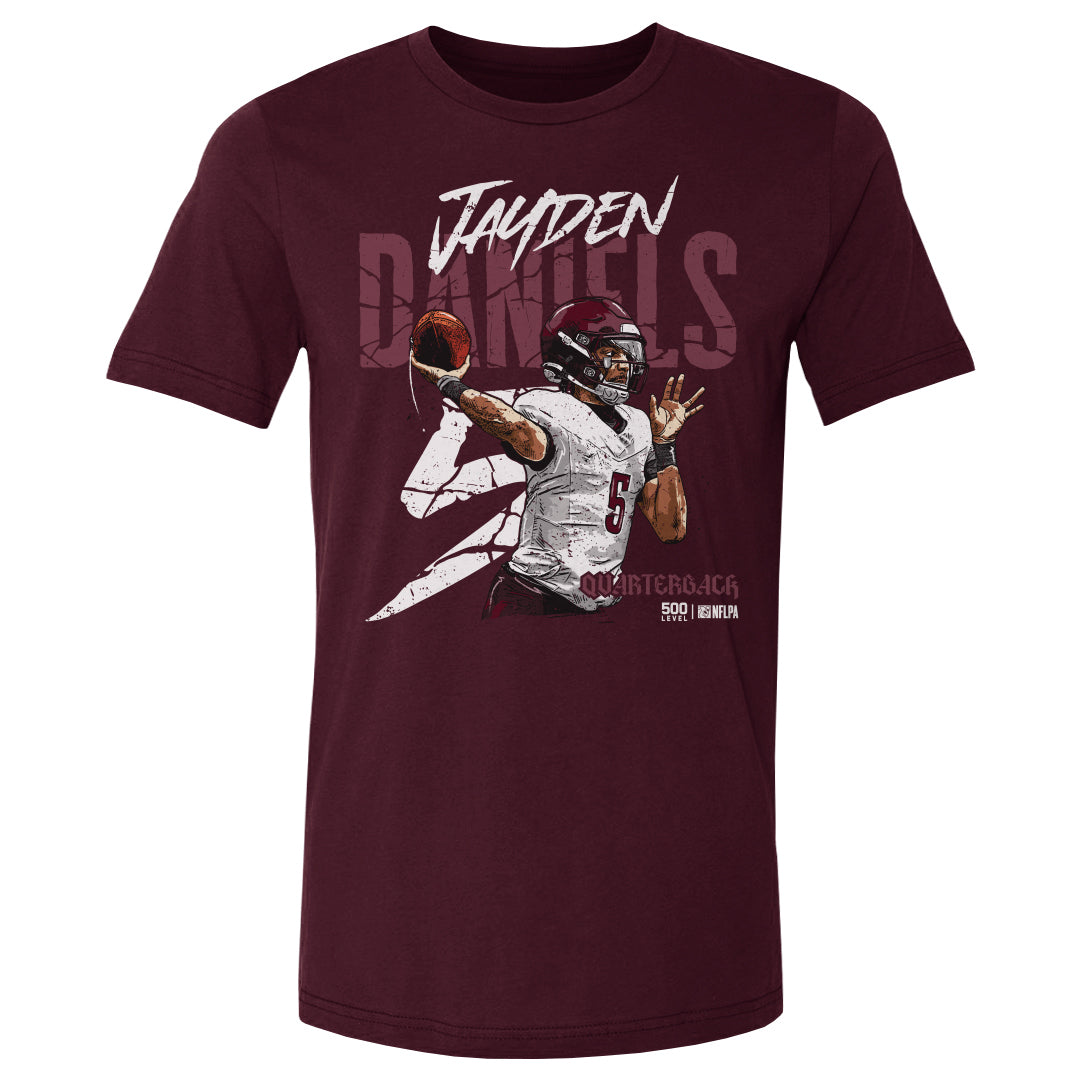 Jayden Daniels Men's Cotton T-Shirt | 500 LEVEL