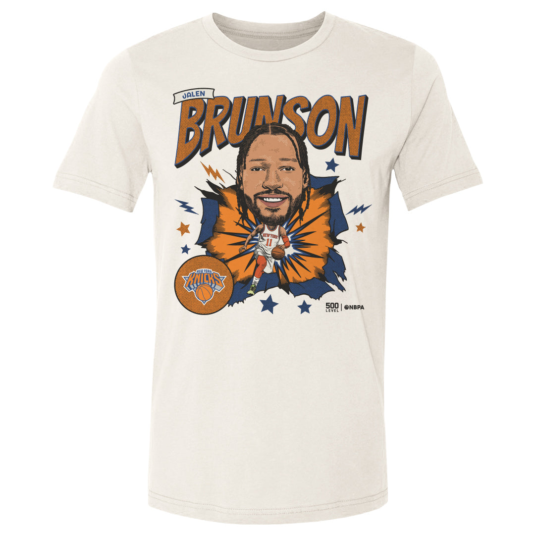 Jalen Brunson Men's Cotton T-Shirt | 500 LEVEL