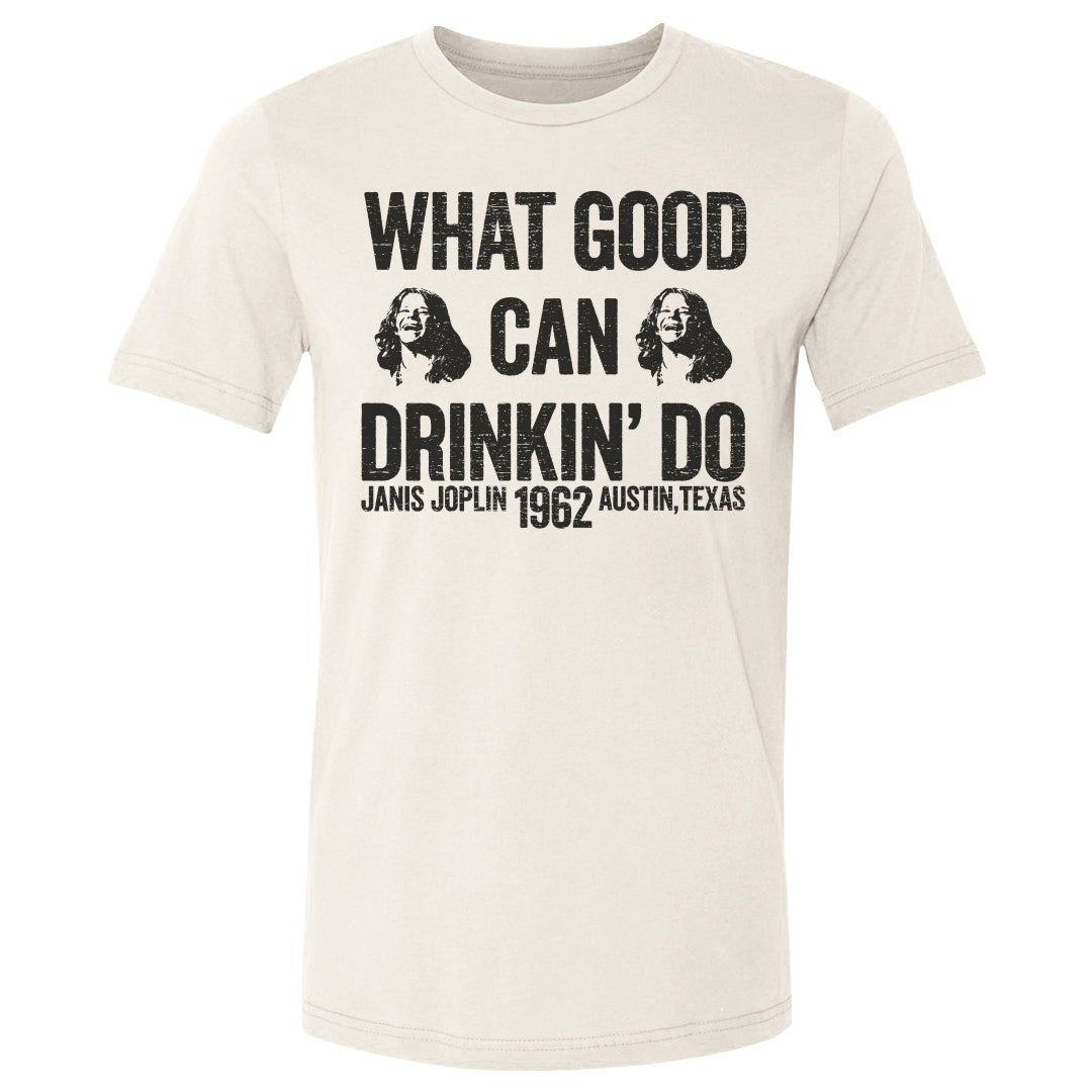 Janis Joplin Men's Cotton T-Shirt | 500 LEVEL