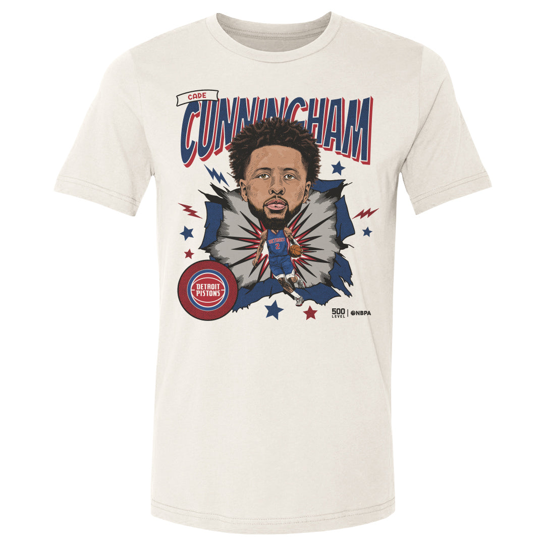 Cade Cunningham Men's Cotton T-Shirt | 500 LEVEL