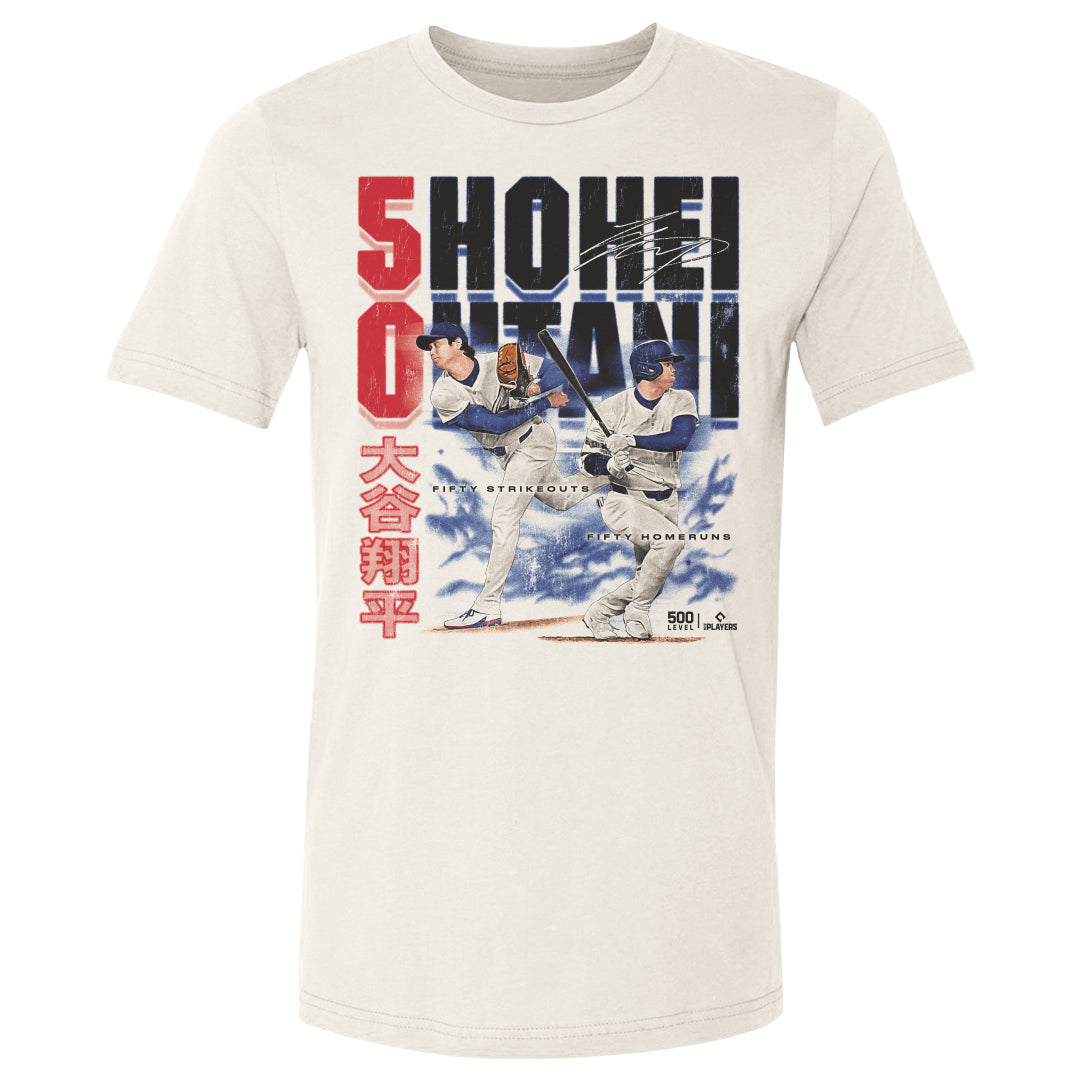 Shohei Ohtani Men's Cotton T-Shirt | 500 LEVEL