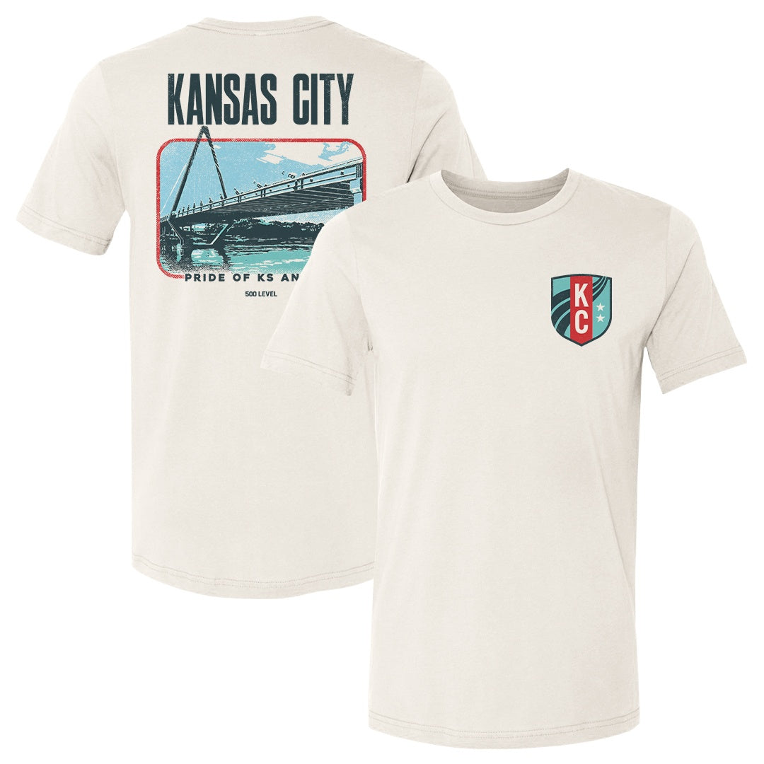 Kansas City Current Men's Cotton T-Shirt | 500 LEVEL