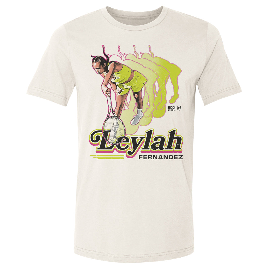 Leylah Fernandez Men's Cotton T-Shirt | 500 LEVEL
