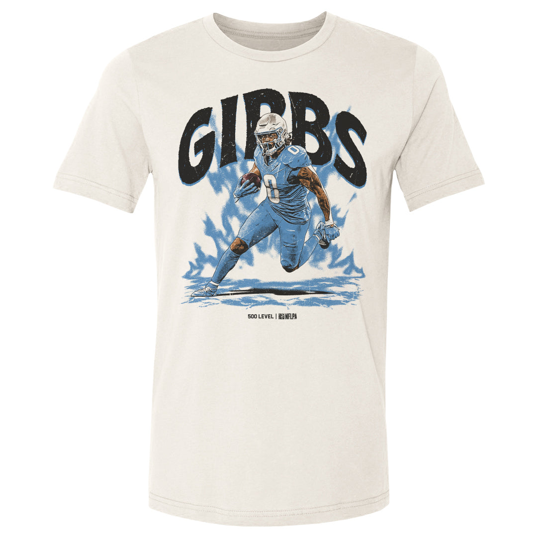 Jahmyr Gibbs Men's Cotton T-Shirt | 500 LEVEL
