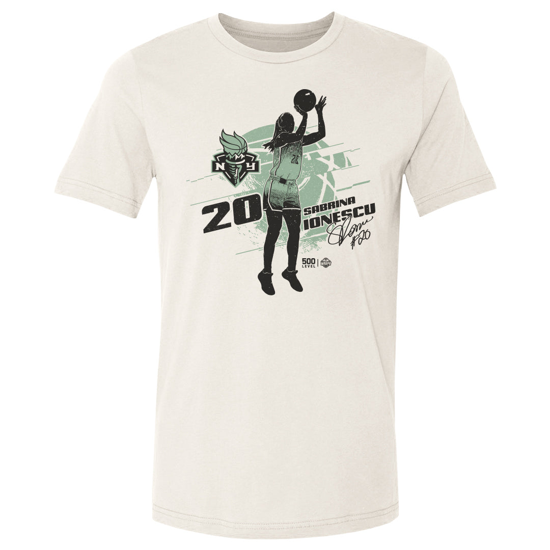 Sabrina Ionescu Men's Cotton T-Shirt | 500 LEVEL