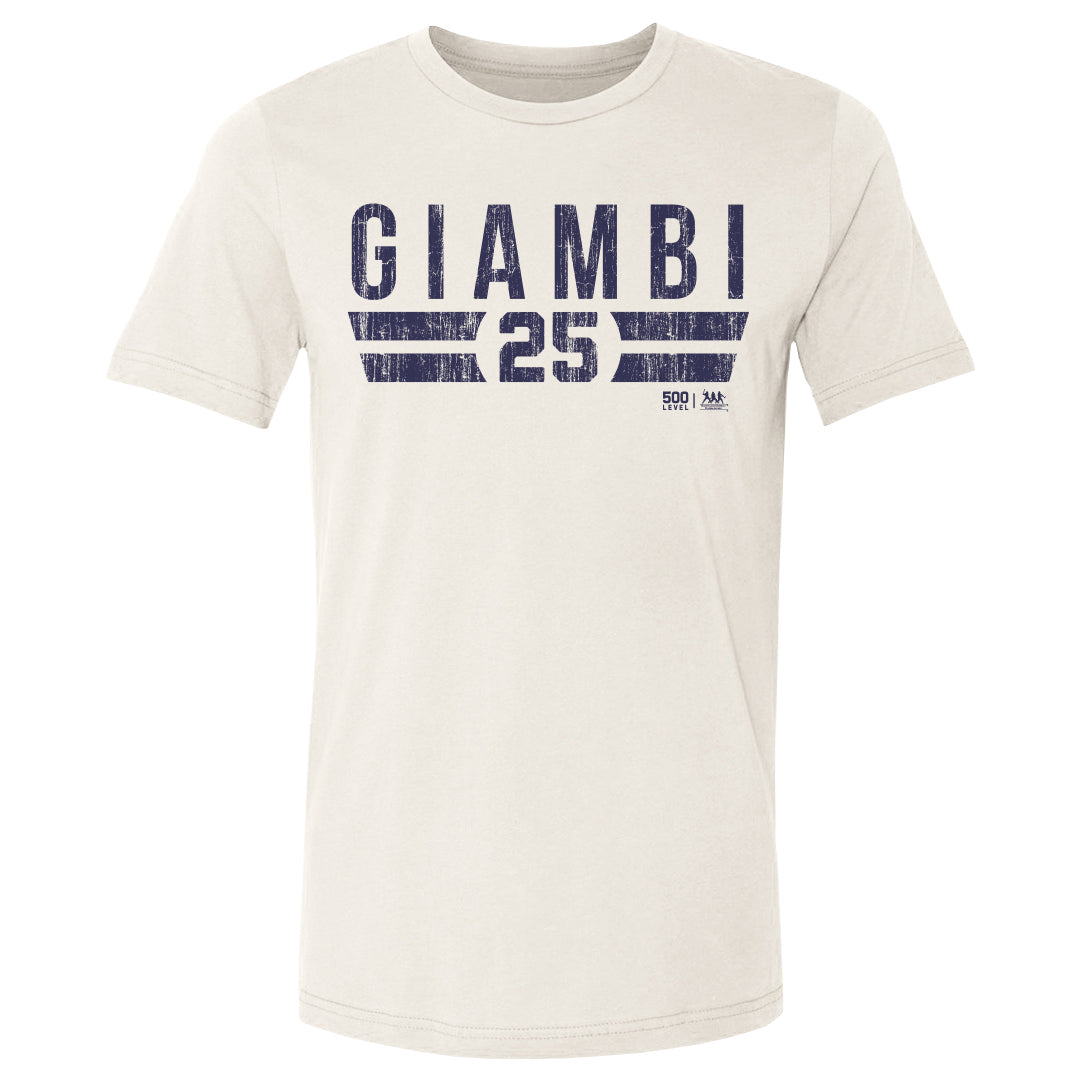 Jason Giambi Men's Cotton T-Shirt | 500 LEVEL