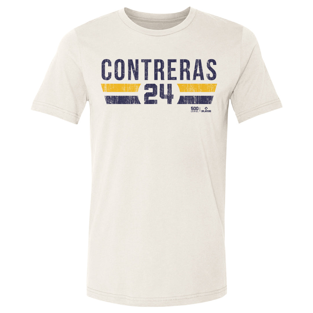 William Contreras Men's Cotton T-Shirt | 500 LEVEL
