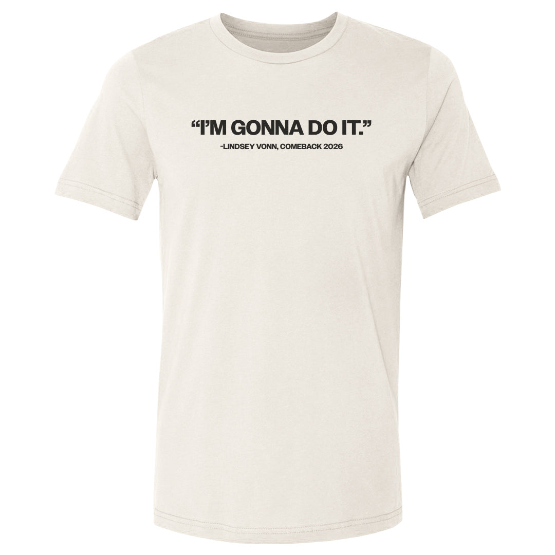 Lindsey Vonn Men's Cotton T-Shirt | 500 LEVEL