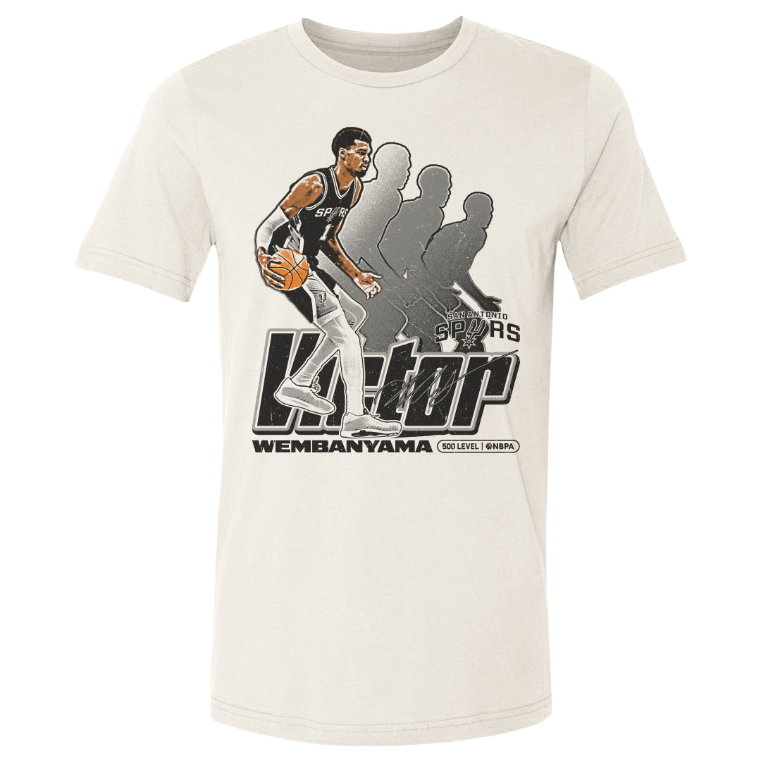 Victor Wembanyama Men's Cotton T-Shirt | 500 LEVEL
