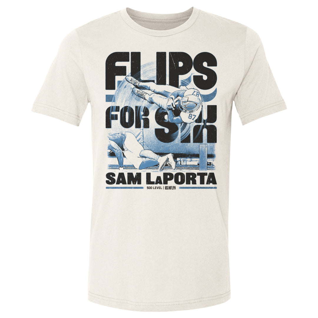 Sam LaPorta Men's Cotton T-Shirt | 500 LEVEL