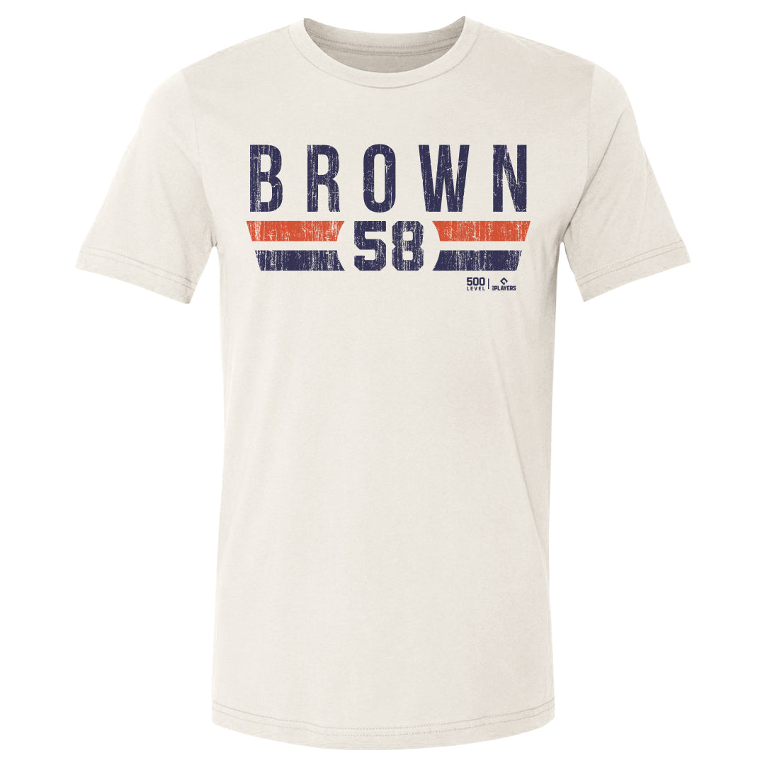 Hunter Brown Men's Cotton T-Shirt | 500 LEVEL