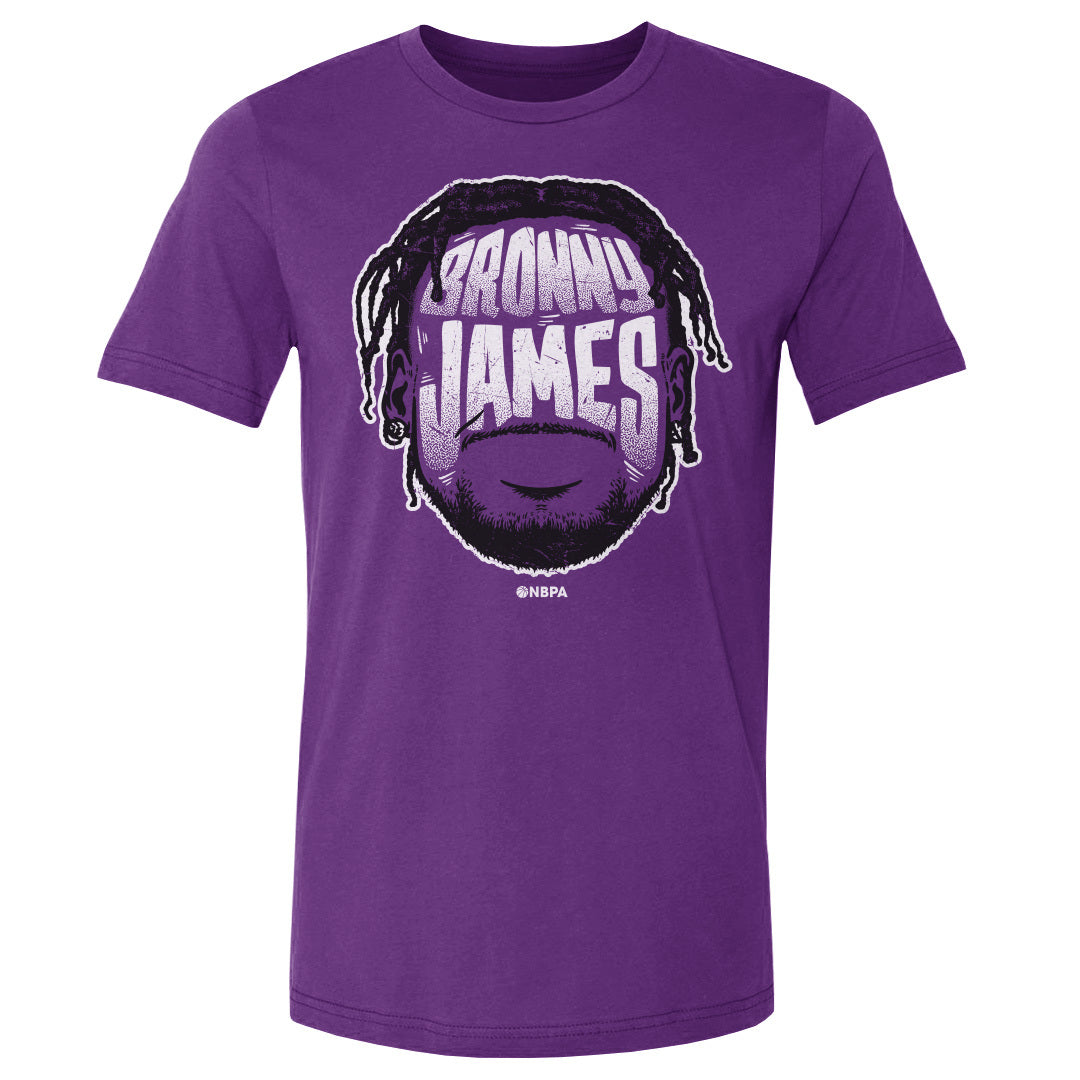 Bronny James Jr. Men's Cotton T-Shirt | 500 LEVEL