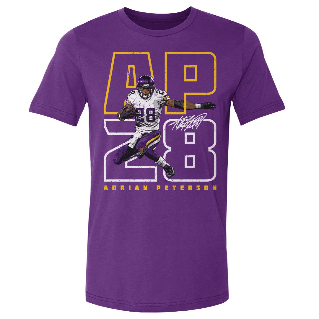 Adrian Peterson Men's Cotton T-Shirt | 500 LEVEL