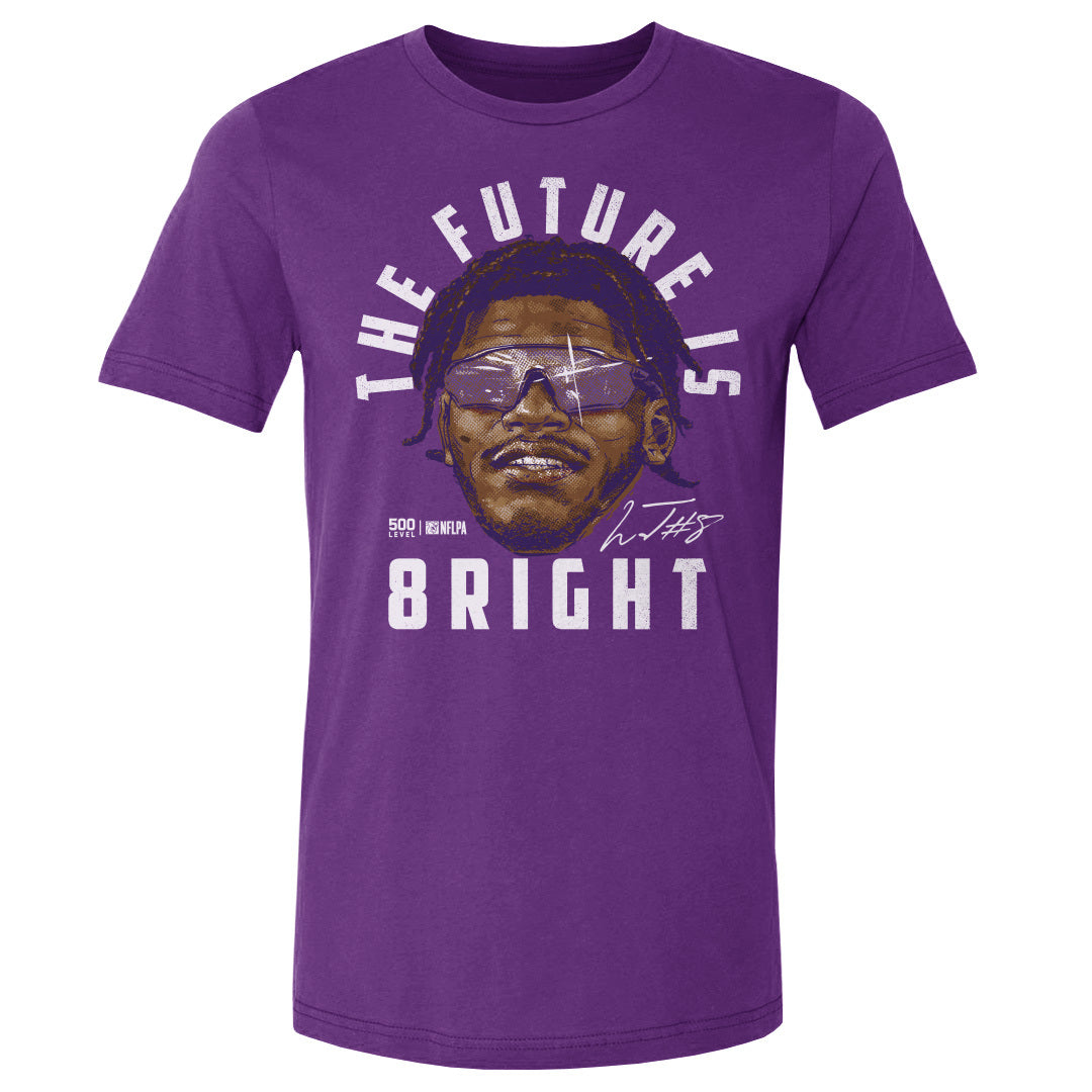 Lamar Jackson Men's Cotton T-Shirt | 500 LEVEL