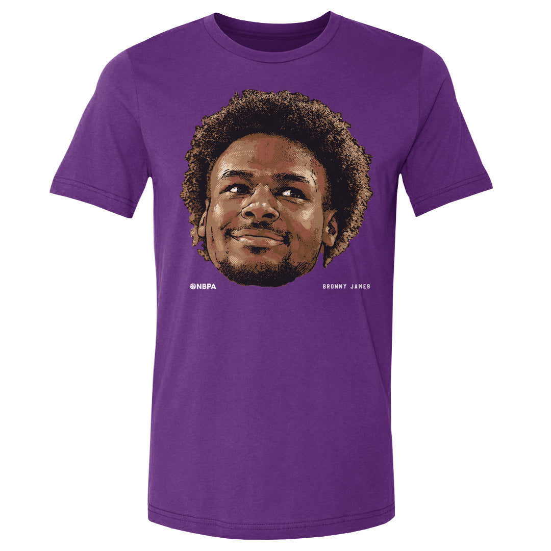Bronny James Jr. Men's Cotton T-Shirt | 500 LEVEL