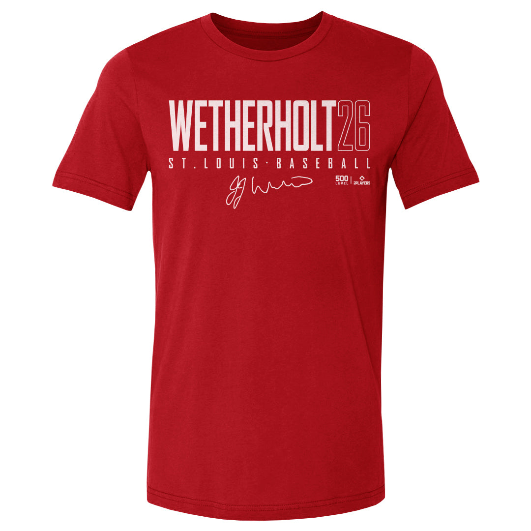 JJ Wetherholt Men's Cotton T-Shirt | 500 LEVEL